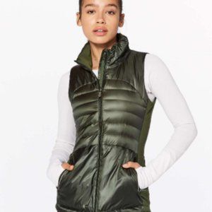 Lululemon Down for a Run Vest II, Gator Green • 6